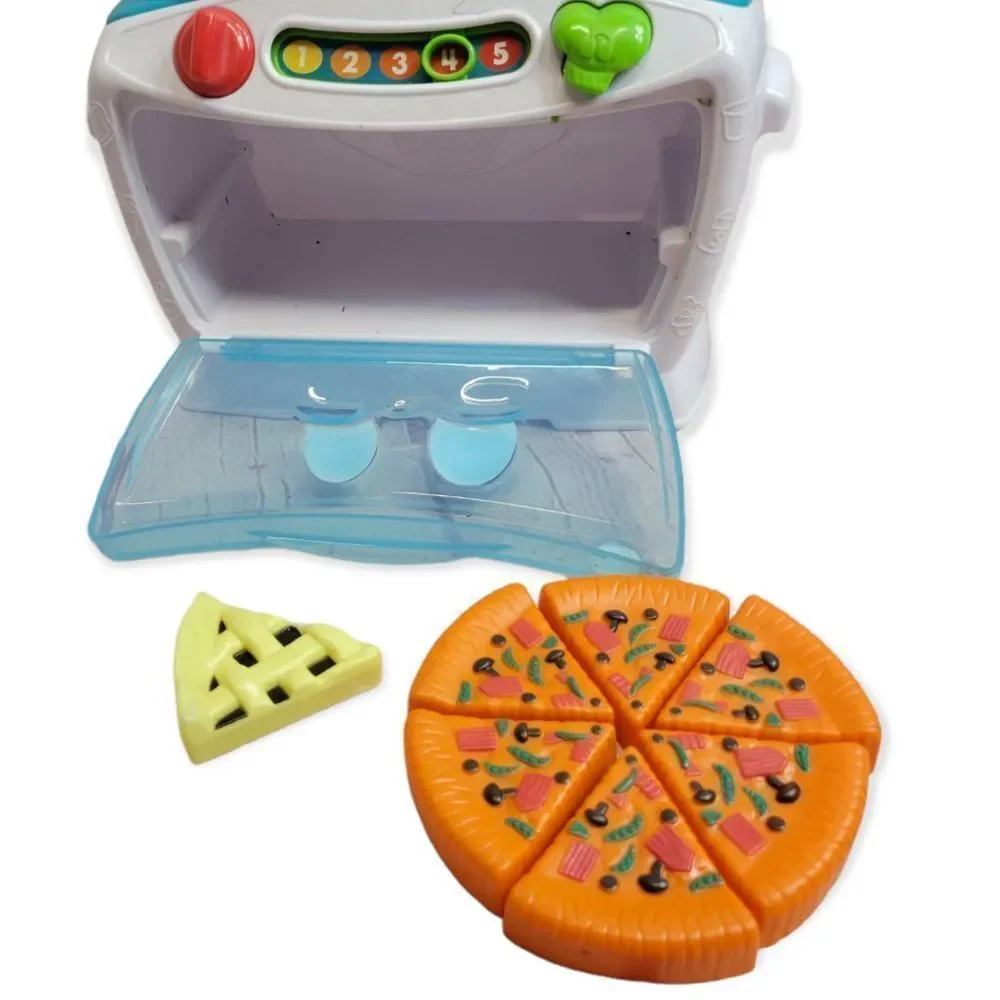 Leapfrog Toaster with pizza